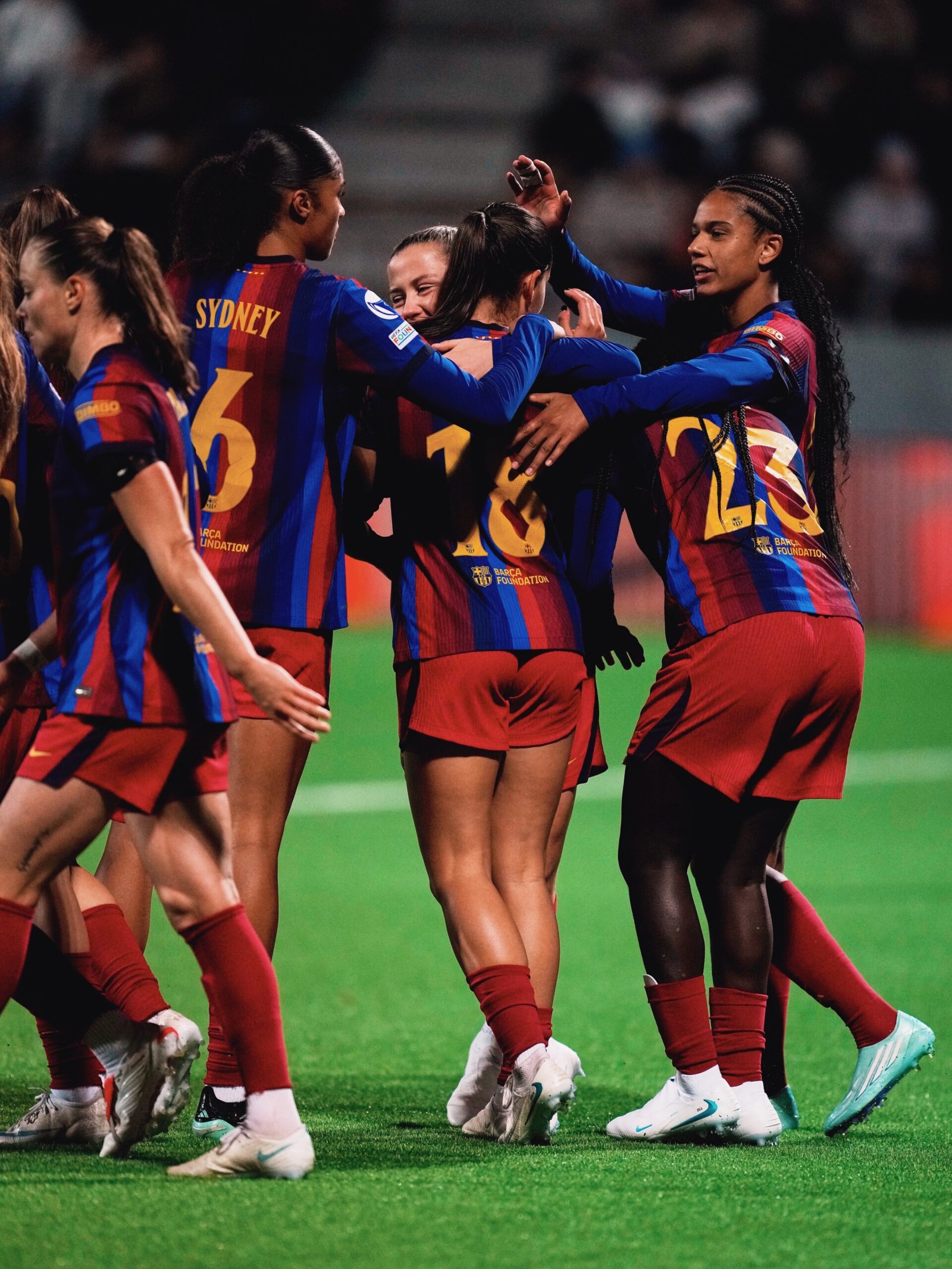 ��Barça Femení thrash HB Køge in historic 0-8 rout