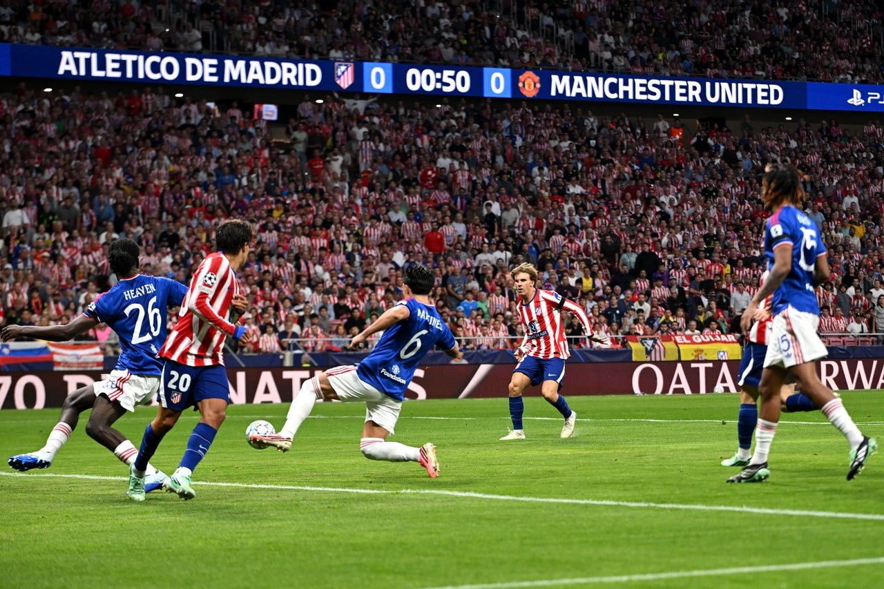 Barrios opened the scoring in 47 seconds in the Spanish capital (Getty)