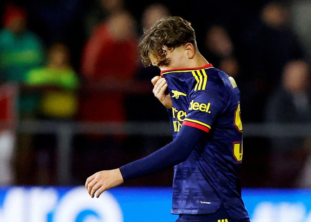 Dowman was sent off on his second start of the season (Reuters)