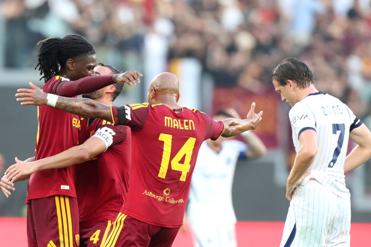 Malen on Bellingham reunion and Como red card: ‘One of the most stressful experiences’