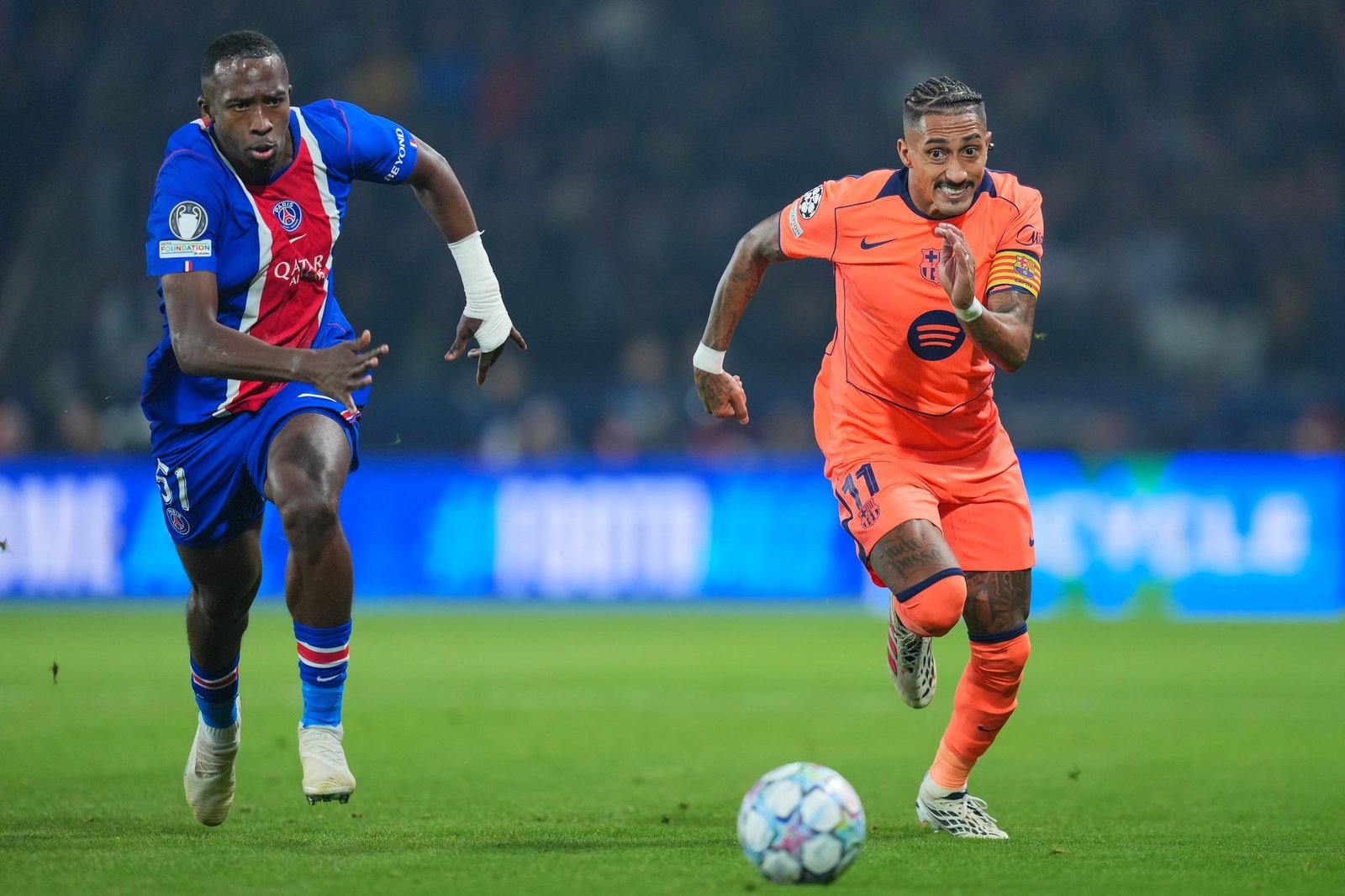 Raphinha sends defiant message after Barcelona defeat to PSG ahead of El Clasico: ‘It was a good test and shows we can compete’